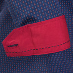 Newton Button-Up Shirt // Navy (XS)