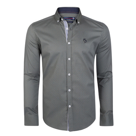 Nigel Button-Up Shirt // Khaki (S)