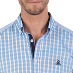 Gerald Button-Up Shirt // Blue (3XL)