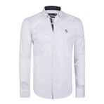 Monroe Button-Up Shirt // White (L)