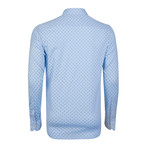 Kurt Button-Up Shirt // Light Blue + White (XS)