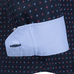 Merrill Button-Up Shirt // Navy Blue (S)