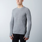 Side Zip Sweater // Grey (2XL)