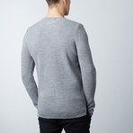 Side Zip Sweater // Grey (2XL)