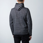 Hooded Knit // Black (XL)