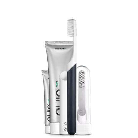 quip Electric Toothbrush Starter Set // Slate