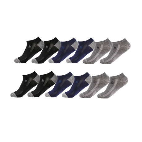 MP Magic Sock // Assorted // Ankle // Set of 6 (S-M)