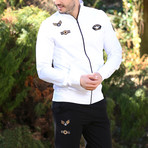 Airman Army Track Suit // White (L)