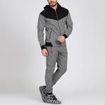 Relax Shoulder Track Suit // Grey (XL)