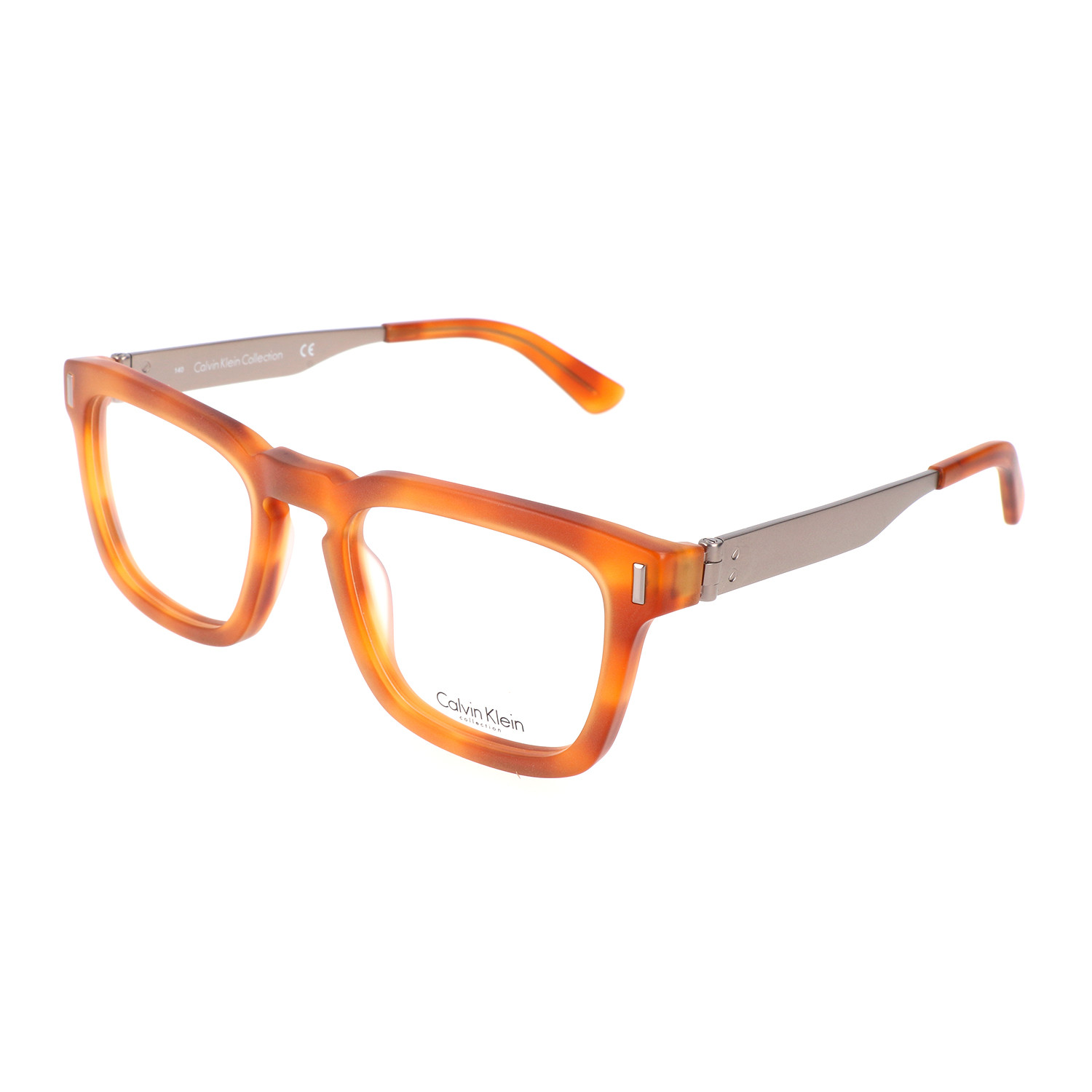 Elliot Optical Frames // Amber Tortoise - Calvin Klein - Touch of Modern