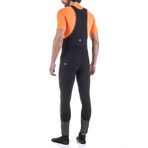 Insulated Bib Tight // Black + Orange (Small)