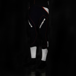 Insulated Bib Tight // Black + Orange (Small)