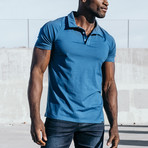 Havok Polo // Steel Blue (M)