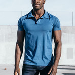 Havok Polo // Steel Blue (L)