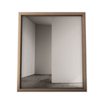 Broome Mirror // Latte Walnut