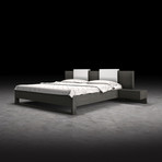 Monroe Bed // Gray Oak (Queen)