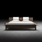 Monroe Bed // Walnut (Queen)