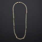 Pave Figaro Link Chain Necklace (20"L)