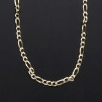 Pave Figaro Link Chain Necklace (20"L)