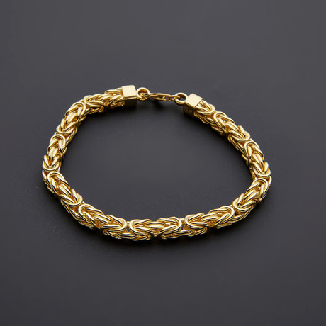 Byzantine Link Bracelet // 8.5"L