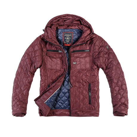 Chastain Jacket // Maroon (S)