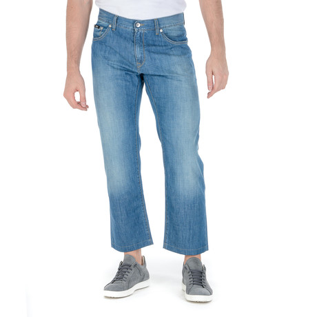 Hugo Boss // Maine Crop Jeans // Light Blue (33WX32L)