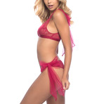 Rose Bra + Panty Set // Granita (S/M)