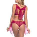 Rose Bra + Panty Set // Granita (S/M)