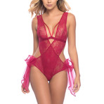 Rose Lace Teddy // Granita (S/M)