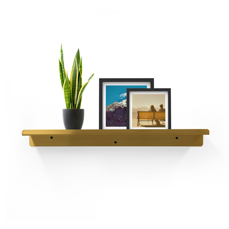 Display Shelf // Brass (Small)