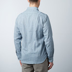 Double Layer Gauze Shirt // Grey (L)