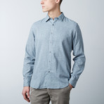 Double Layer Gauze Shirt // Grey (L)