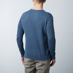 V-Neck Sweater // Midnight (M)