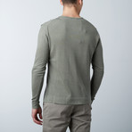 V-Neck Sweater // Olive (S)
