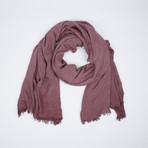 Vintage Wash Scarf // Berry