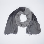 Dip Dyed Scarf // Grey