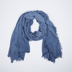 Vintage Wash Scarf // Indigo