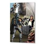 Star Wars: Advantage Fett // Aluminum Print (16"W x 24"H x 1.5"D)