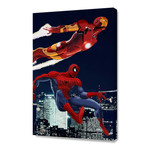 Marvel // Spider-Man and Iron Man (12"H x 8"W x 0.75"D)
