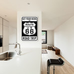 Route 66 (12"W x 18"H x 0.75"D)