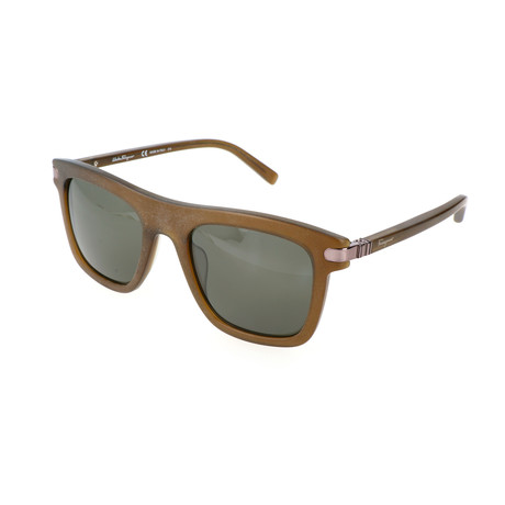 Men's SF785S Sunglasses // Brown + Matte Olive