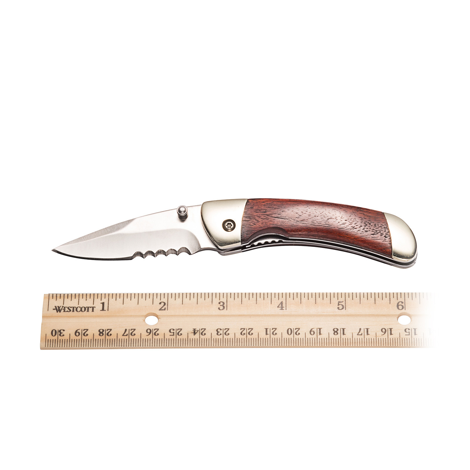 Classic Folding Pocket Knife // Rosewood Parker River Knife Touch