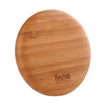 Woodpuck Wireless Charger // Bamboo Edition