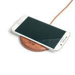 Woodpuck Wireless Charger // Bamboo Edition