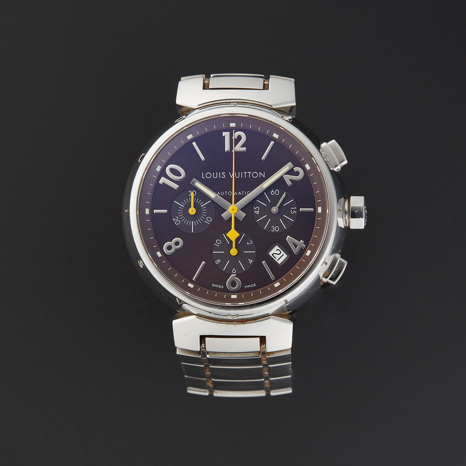 Louis Vuitton Tambour Chronograph Wristwatch