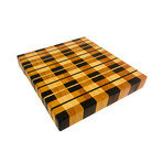 Plaid Board // Cutting Board (15"L x 12"W x 2"H)