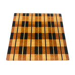 Plaid Board // Cutting Board (15"L x 12"W x 2"H)