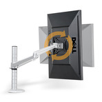 Dual Adjustable Arm LCD Desktop Monitor Mount