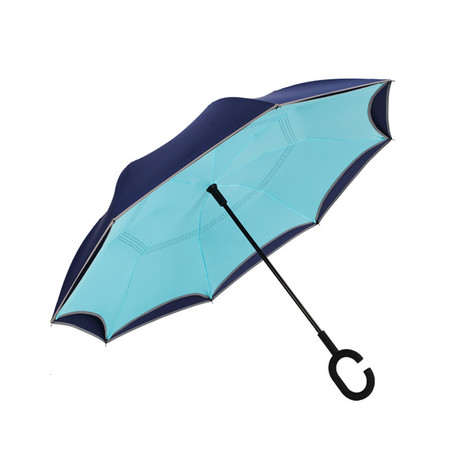 Upside Down Umbrellas // BLUE // Automatic
