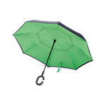 Upside Down Umbrellas // GREEN // Reversible